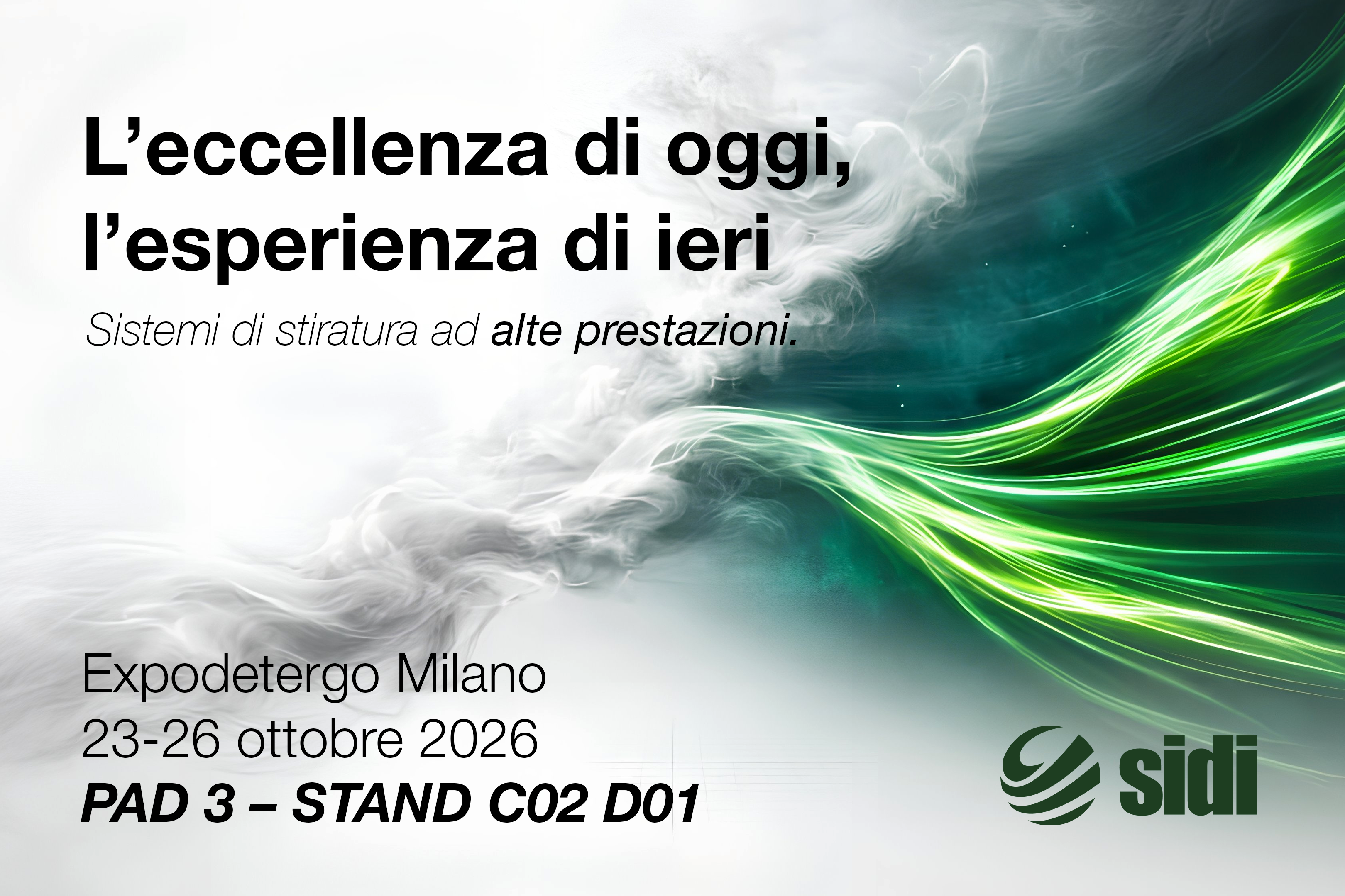 SIDI MONDIAL A EXPODETERGO 2026: APPUNTAMENTO A MILANO, PADIGLIONE 3 – STAND C02 D01