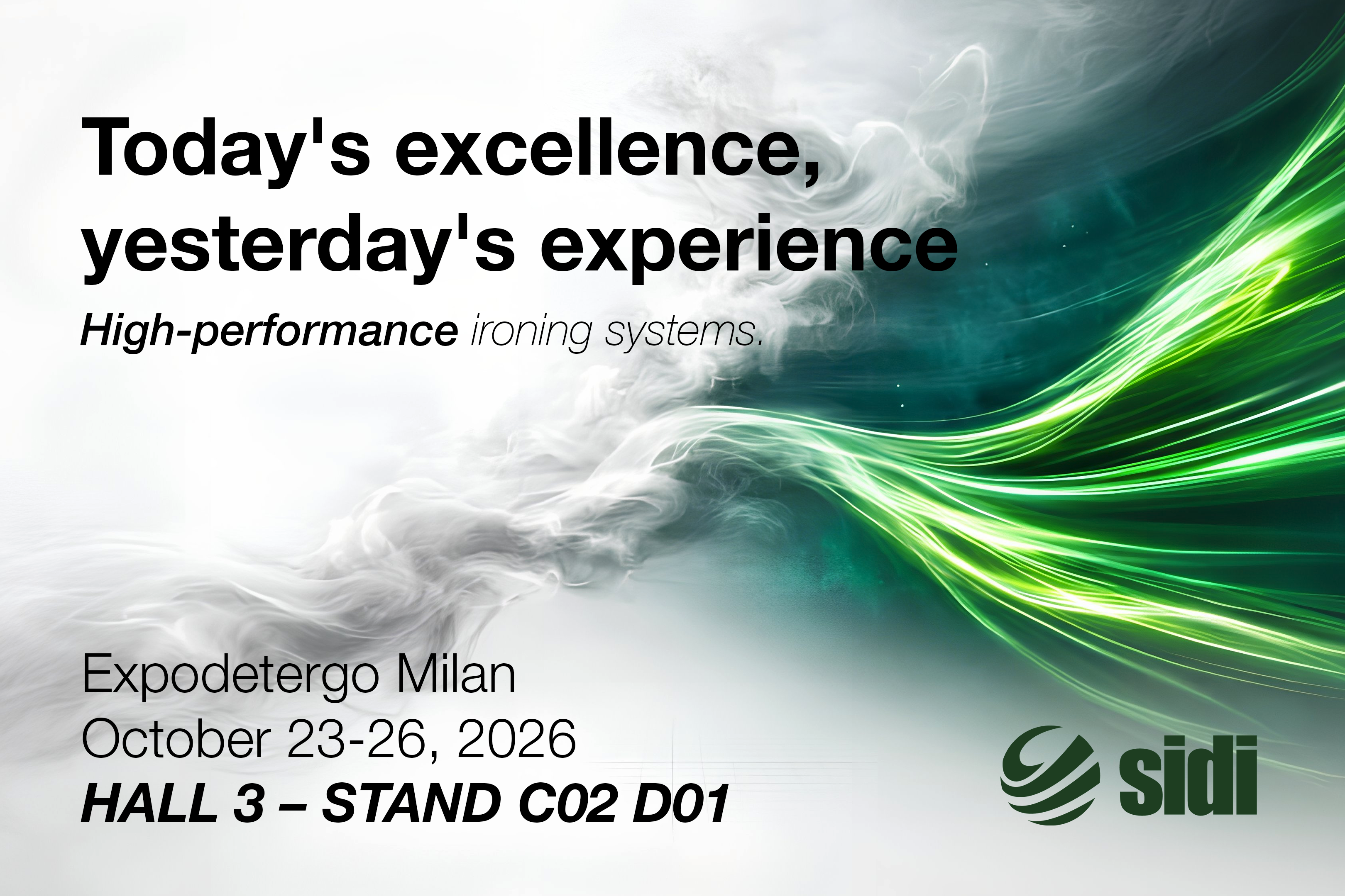 SIDI MONDIAL AT EXPODETERGO 2026: SEE YOU IN MILAN, HALL 3 – STAND C02 D01
